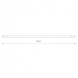 Лампа светодиодная T8 16W 3000K прозрачная 7501