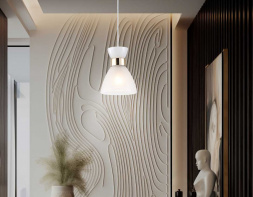 Светильник подвесной со стеклянным плафоном Ambrella light Traditional TR3401