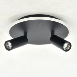 Потолочный светодиодный светильник Escada 20046SMA/02LED BK