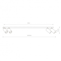 Спот Nowodvorski Mono 7812