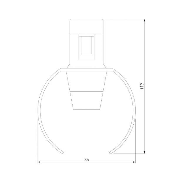 Трековый светодиодный светильник Elektrostandard Esthetic Magnetic 85119/01 a065420