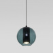 Подвесной светодиодный светильник Eurosvet Cobble 50258/1 LED бирюзовый