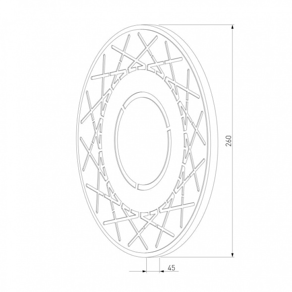 Настенный светодиодный светильник Eurosvet 40148/1 LED белый 4690389145384