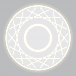 Настенный светодиодный светильник Eurosvet 40148/1 LED белый 4690389145384