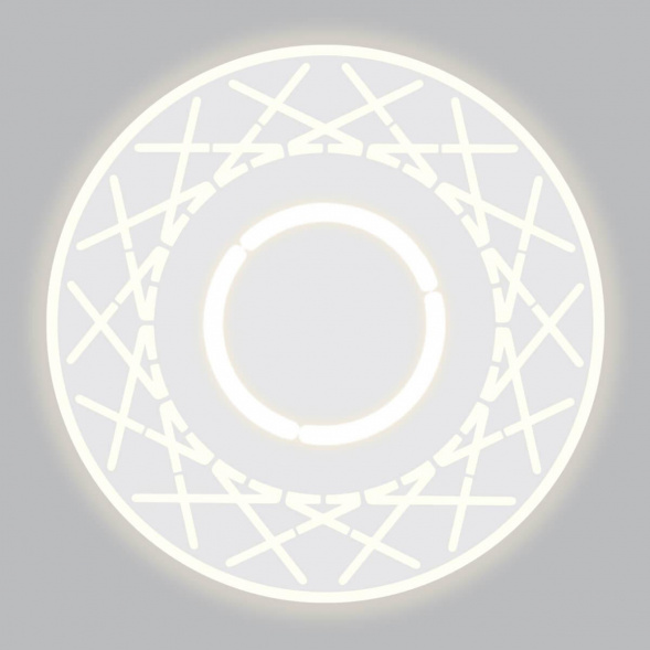 Настенный светодиодный светильник Eurosvet 40148/1 LED белый 4690389145384