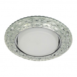 Встраиваемый светильник ЭРА LED с подсветкой DK LD24 SL/WH Б0029631