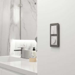 Выключатель Werkel двухклавишный W1122161 4690389191855