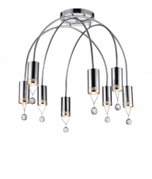 Потолочная люстра Vele Luce Pioggia VL4283L08