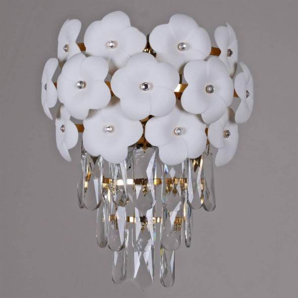 Настенный светильник Illumico IL8139-2WLY-39 GD WT