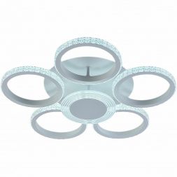 Потолочная светодиодная люстра Reluce 05883-0.3-5+1 WH