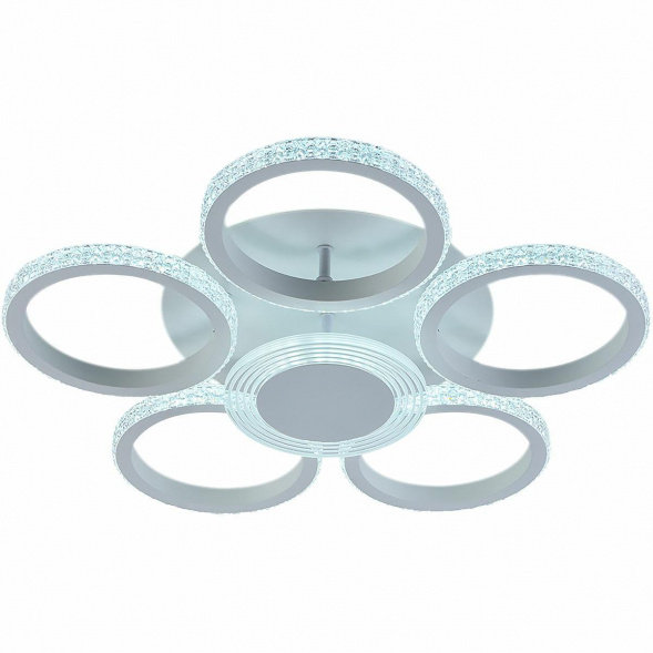 Потолочная светодиодная люстра Reluce 05883-0.3-5+1 WH