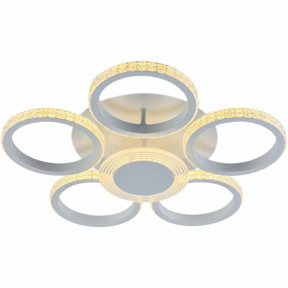 Потолочная светодиодная люстра Reluce 05883-0.3-5+1 WH