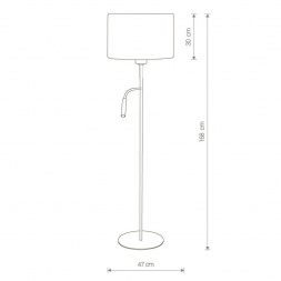 Торшер Nowodvorski Hotel Plus 9072