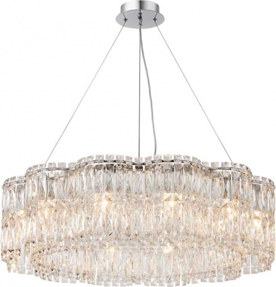 Люстра подвесная хрустальная 2174/09/12P Stilfort, серия Admire
