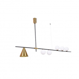 Подвесной светильник Lumina Deco Renzo LDP 6043-6 BK+MD