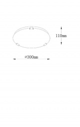 Настенно-потолочный светильник Lucide Alabaster 07113/30/68