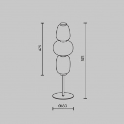 Настольная лампа Maytoni Pattern MOD267TL-L28G3K