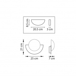 Бра Erica Lightstar 609632