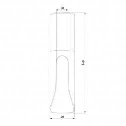 Потолочный светодиодный светильник Elektrostandard Apex 25113/LED a068290
