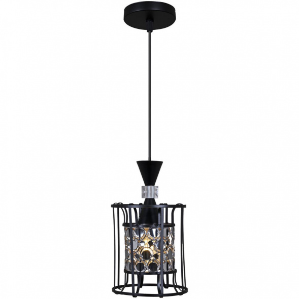 Потолочный светильник Reluce 05362-0.9-01 BK+CH