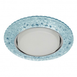 Встраиваемый светильник ЭРА LED с подсветкой DK LD25 BL/WH Б0029637