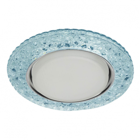 Встраиваемый светильник ЭРА LED с подсветкой DK LD25 BL/WH Б0029637