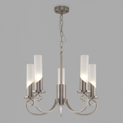 Подвесная люстра Eurosvet Banci 60117/5 никель