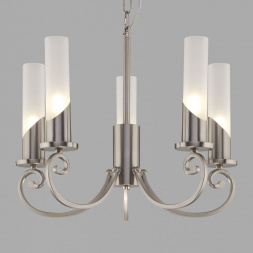 Подвесная люстра Eurosvet Banci 60117/5 никель