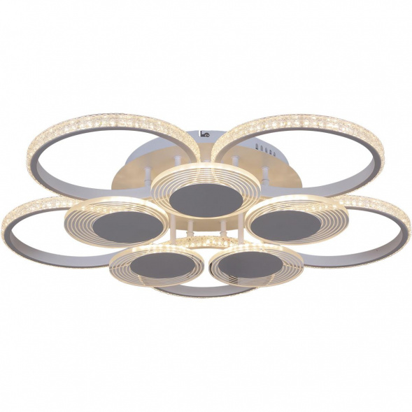 Потолочная светодиодная люстра Reluce 05883-0.3-5+5C WH