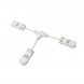 Коннектор Т-образный гибкий Denkirs Smart Hide TR2115-WH