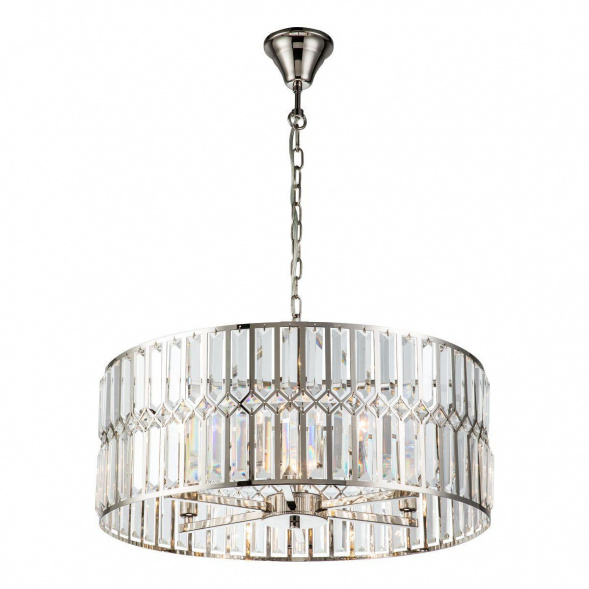 Подвесная люстра iLamp Triumph 6122-600 Nickel
