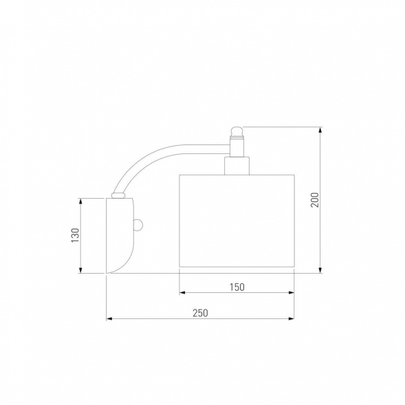 Бра Eurosvet 60080/1 сатин-никель