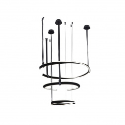 Люстра Kink Light Маджена черный 07656-3A,19(4000K)
