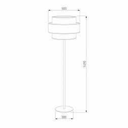 Торшер TK Lighting 6452 Trio