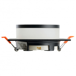 Светильник встраиваемый Feron DL501 потолочный GX53 черный квадрат 51088