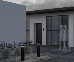 Уличный светодиодный светильник Maytoni Grip O460FL-L10GF3K1