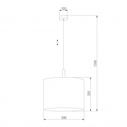 Подвесной светильник TK Lighting 4107 Deva White