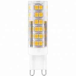 Лампа светодиодная Feron G9 7W 4000K прозрачная LB-433 25767