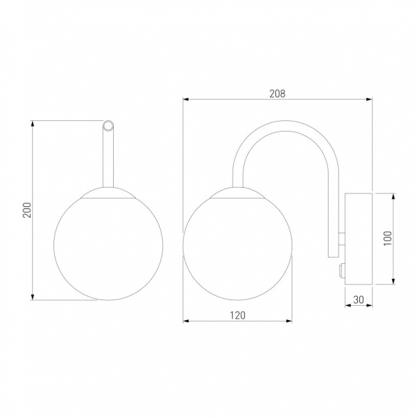 Бра Bogates Brook 359/1 латунь