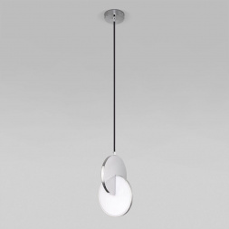 Подвесной светодиодный светильник Eurosvet Lang 50225/1 Led хром
