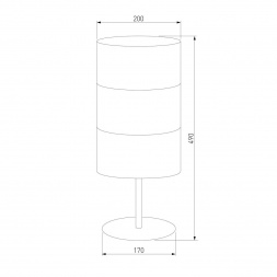 Настольная лампа TK Lighting 5059 Bogart White