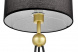 Настольная лампа Lumina Deco Belforte LDT 5527 GD+BK