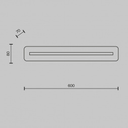 Настенный светильник (бра) Maytoni MOD366WL-L14BS3K