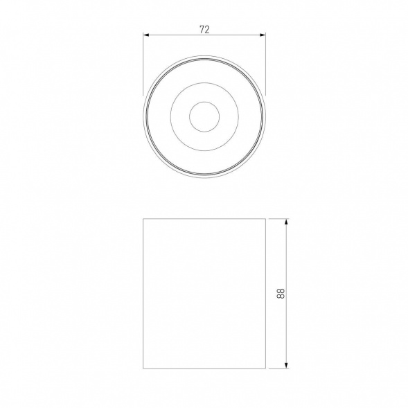 Потолочный светодиодный светильник Elektrostandard Primo 25116/LED a069415