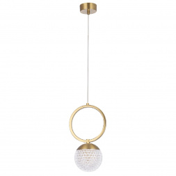 Подвесной светильник Crystal Lux Carolina SP1 V1 BRASS