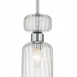 Подвесной светильник Escada Gloss 1141/1S Chrome/Clear