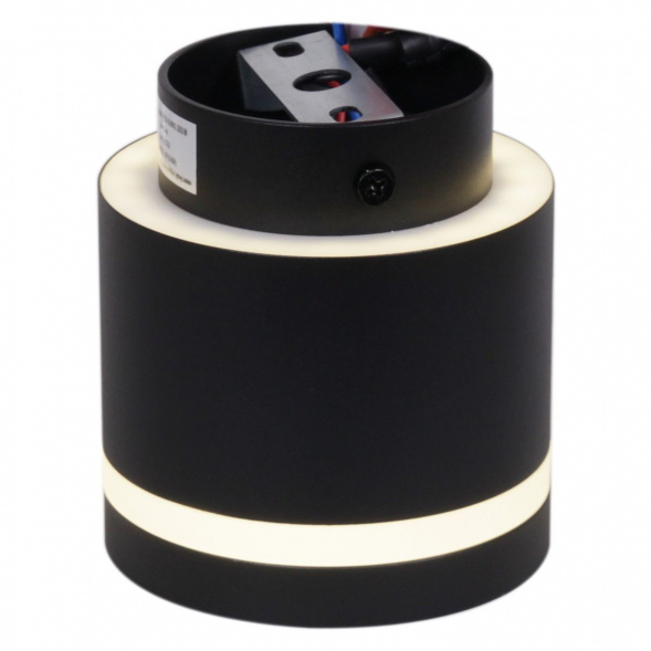 Потолочный светильник Reluce 53001-9.5-001IL GX53+LED3W BK