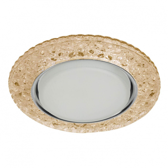 Встраиваемый светильник ЭРА LED с подсветкой DK LD25 CHP/WH Б0029636