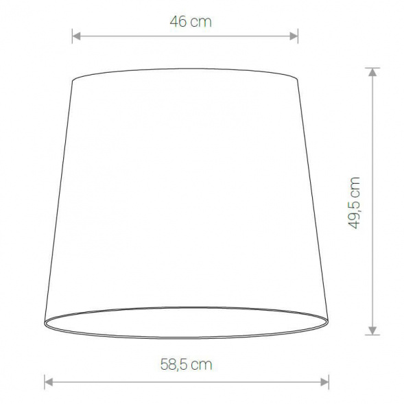 Абажур Nowodvorski Cameleon Cone L 8408