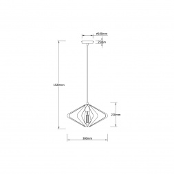 Подвесной светильник Vele Luce Ophir VL5324P11